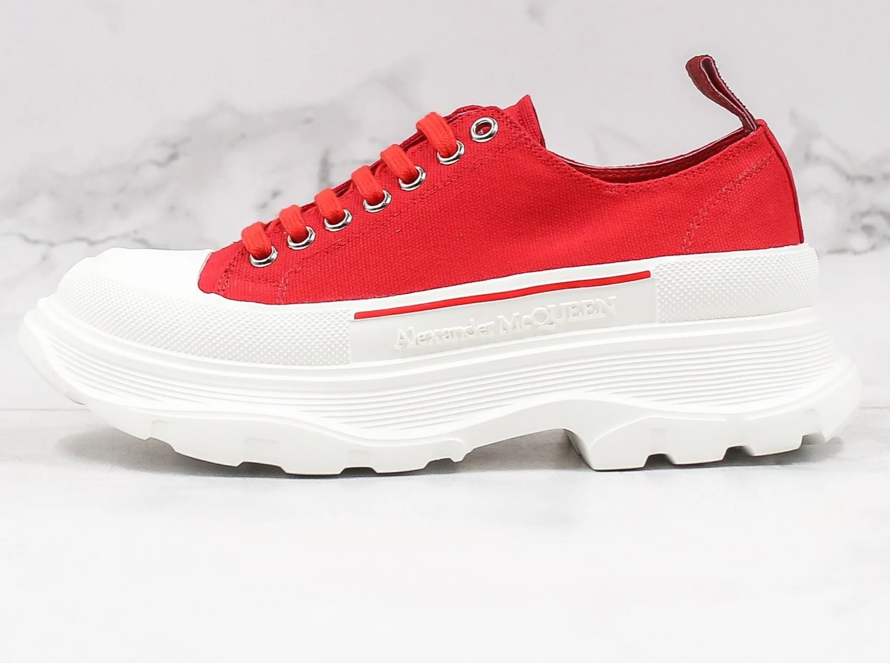 Réplica MCQUEEN TREAD SLICK LACE UP