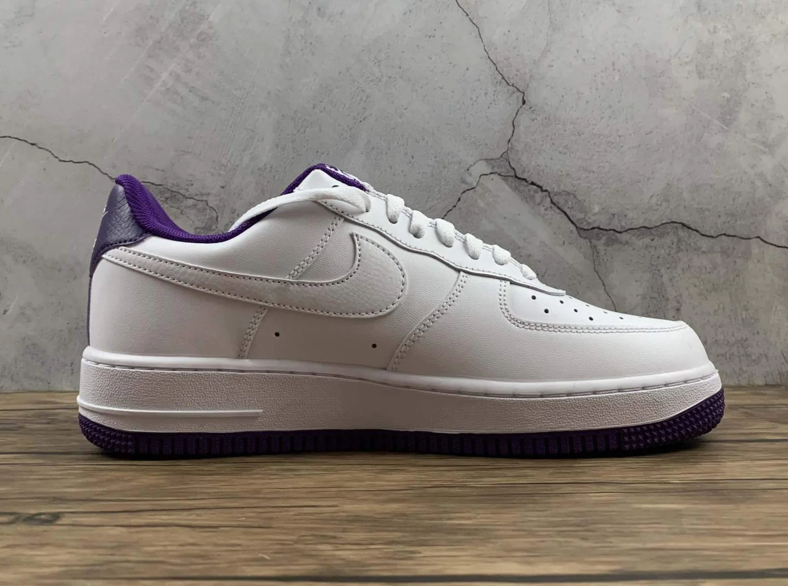 Réplica AIR FORCE 1  WHITE PURPLE Nike Sneaker