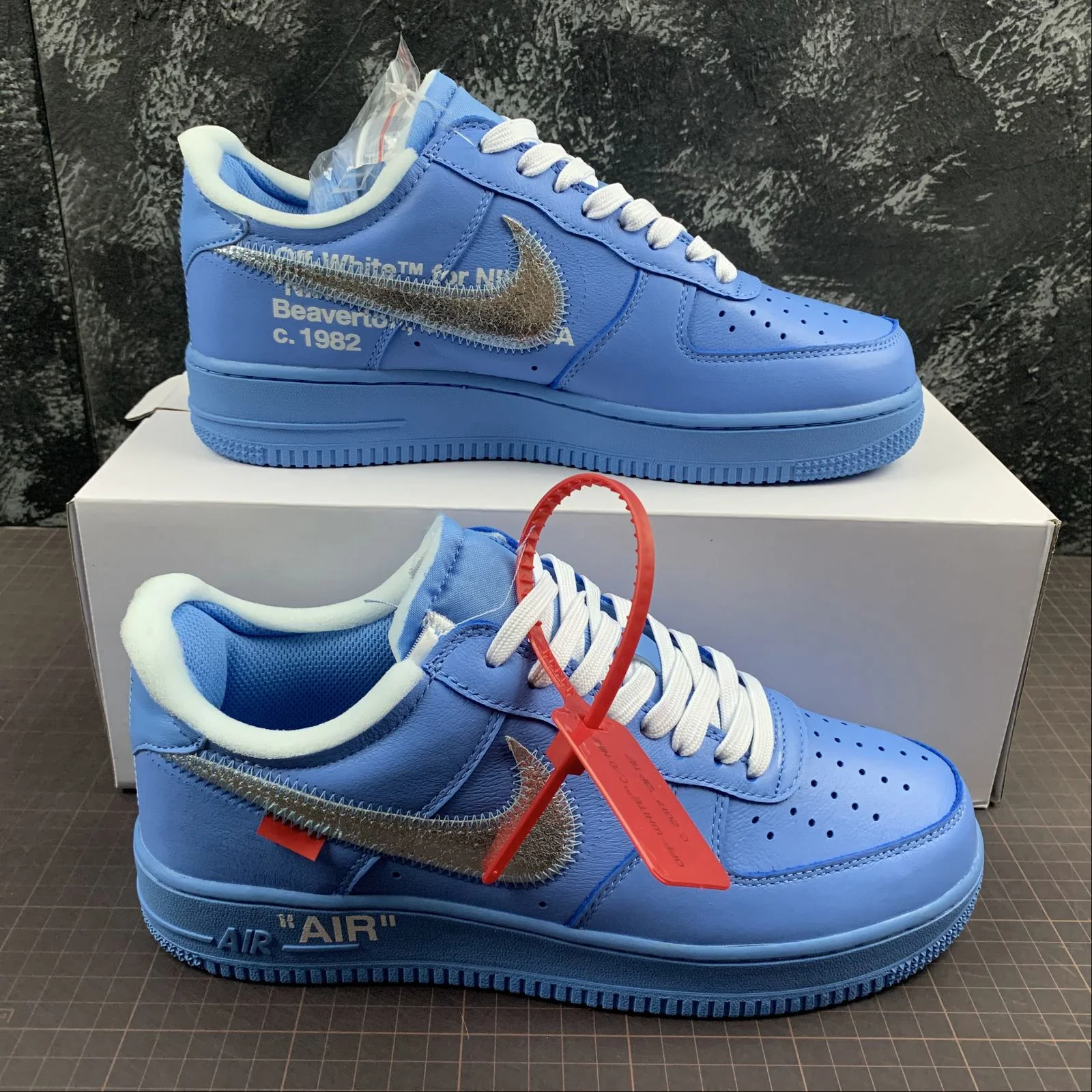 Réplica AIR FORCE 1 BLUE OFF WHITE Nike Sneaker