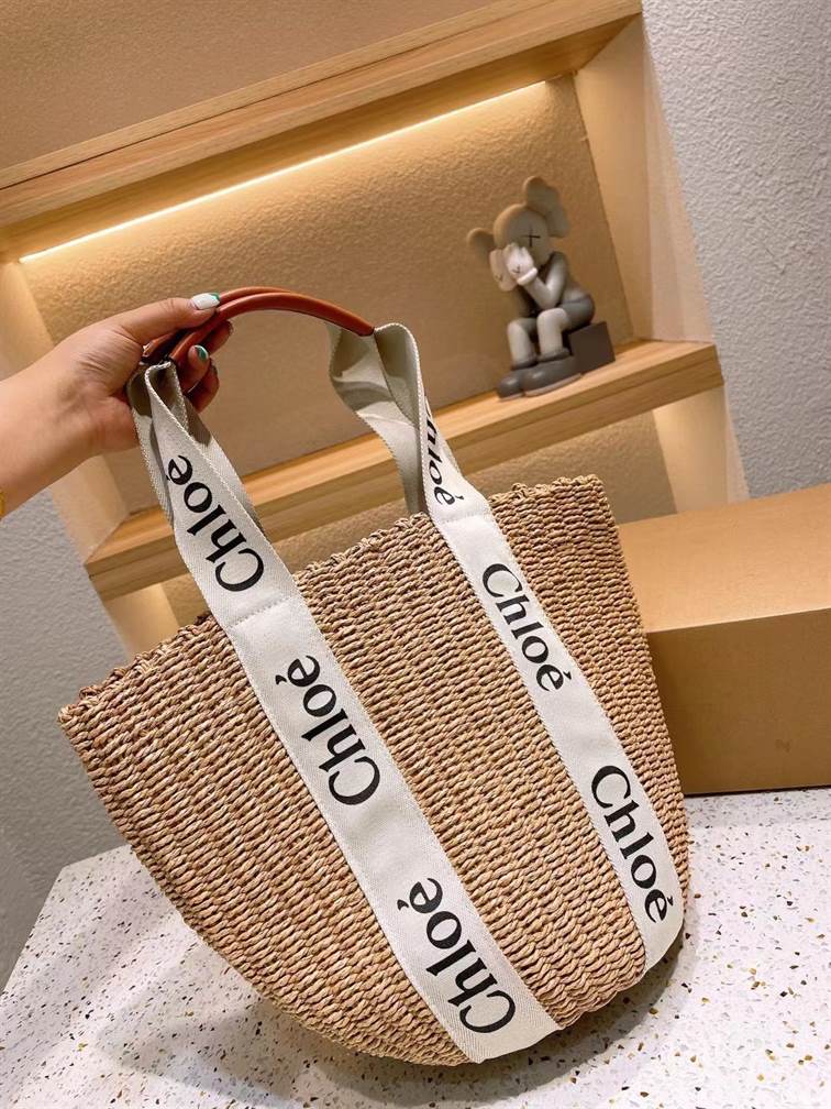 Chloe CHLO LARGE WOODY BASKET TOTE BAG replica