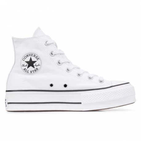 Replica All Star WHITE PLATFORM Converse Shoes