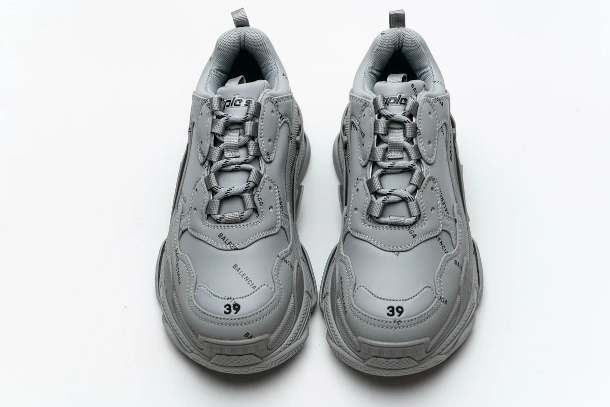 Réplica BALENCIAGA TRIPLE S SILVER