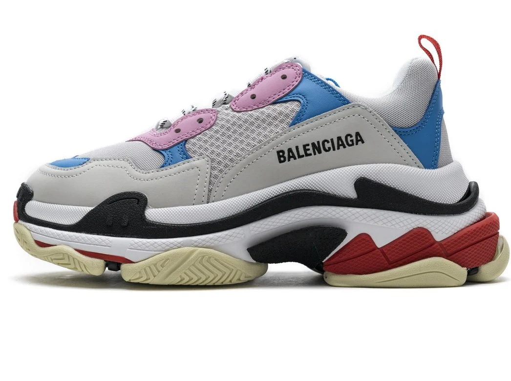 Réplica BALENCIAGA TRIPLE S BLUE & PINK