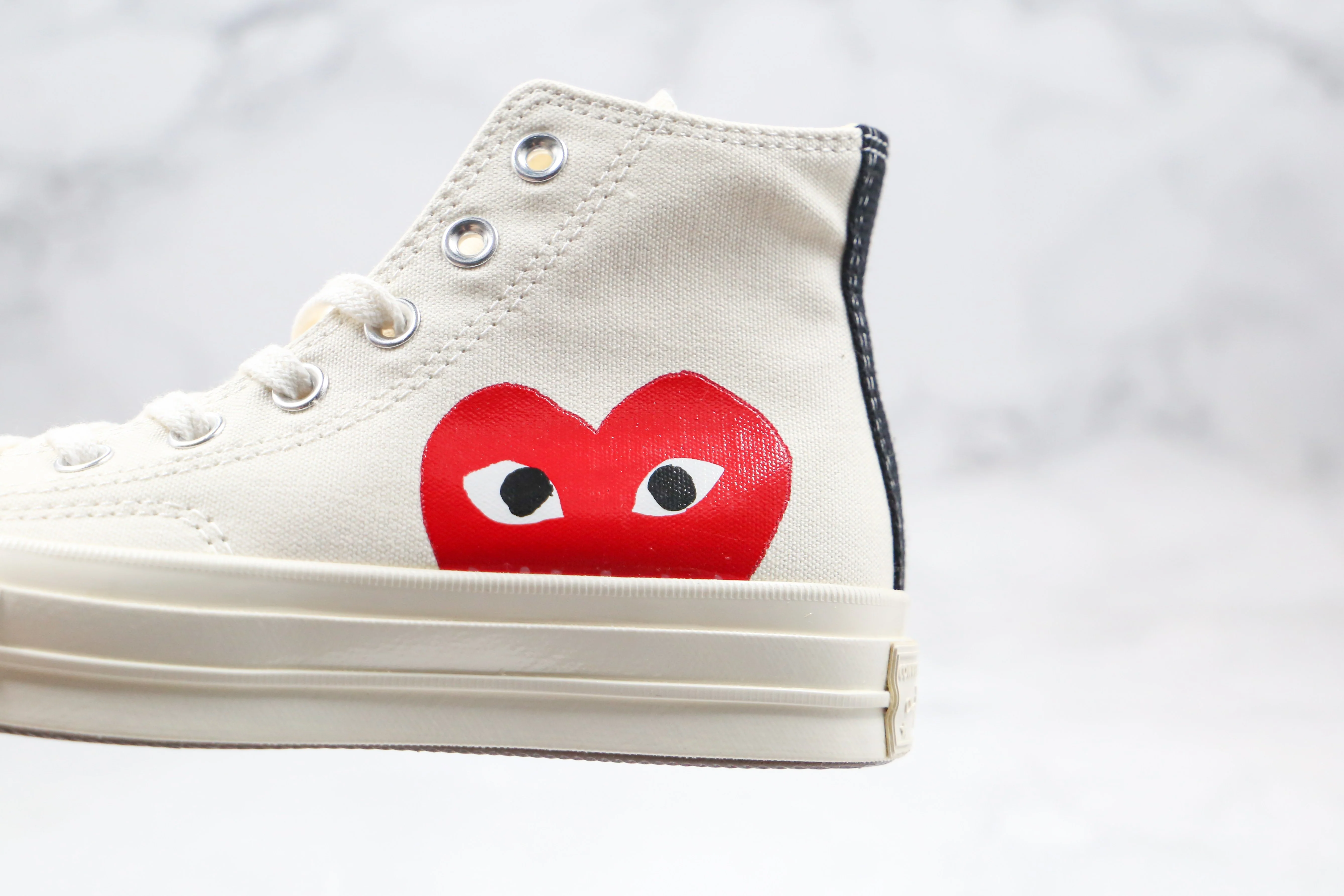 Réplica All Star CDG Play Chuck 1970s Converse Shoes