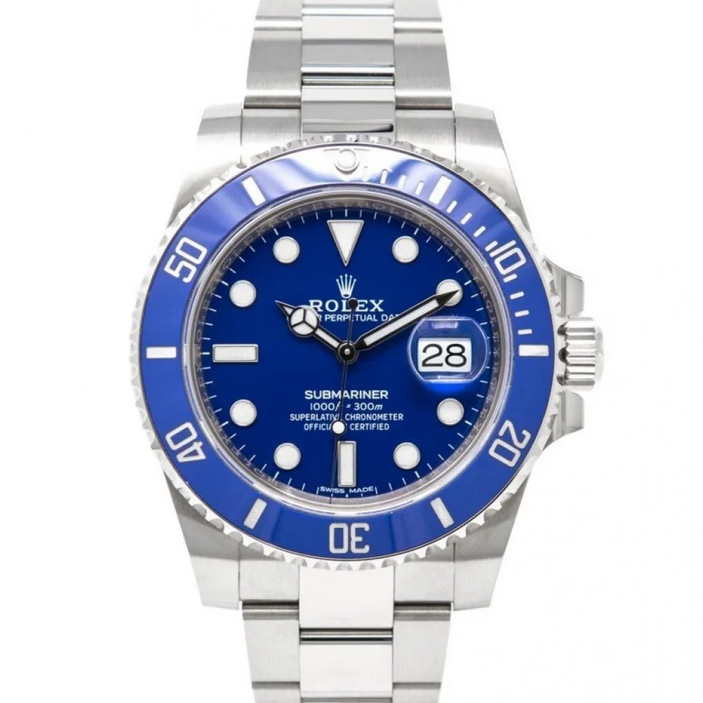 Rolex Submariner Blue Automatic Men s Watch 116619LB