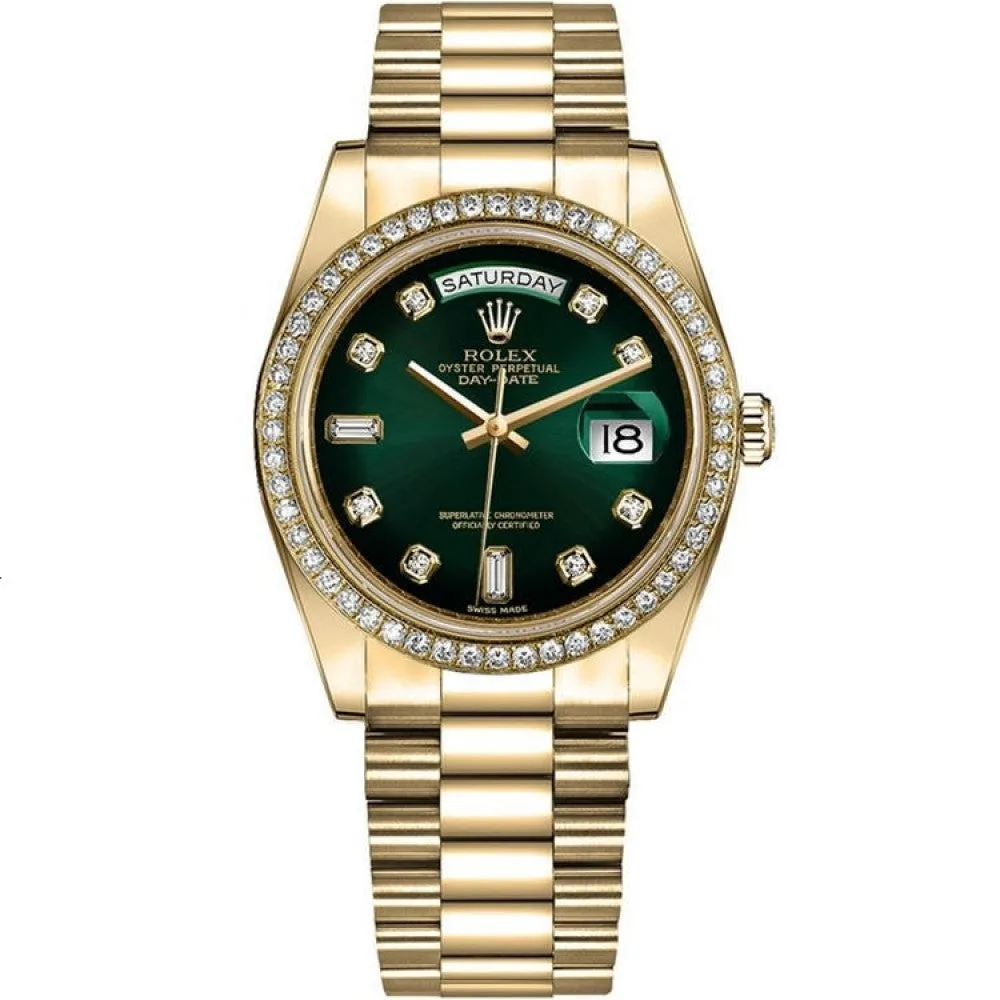 Rolex DAY-DATE Dial Automatic Men s Watch 128348RBR