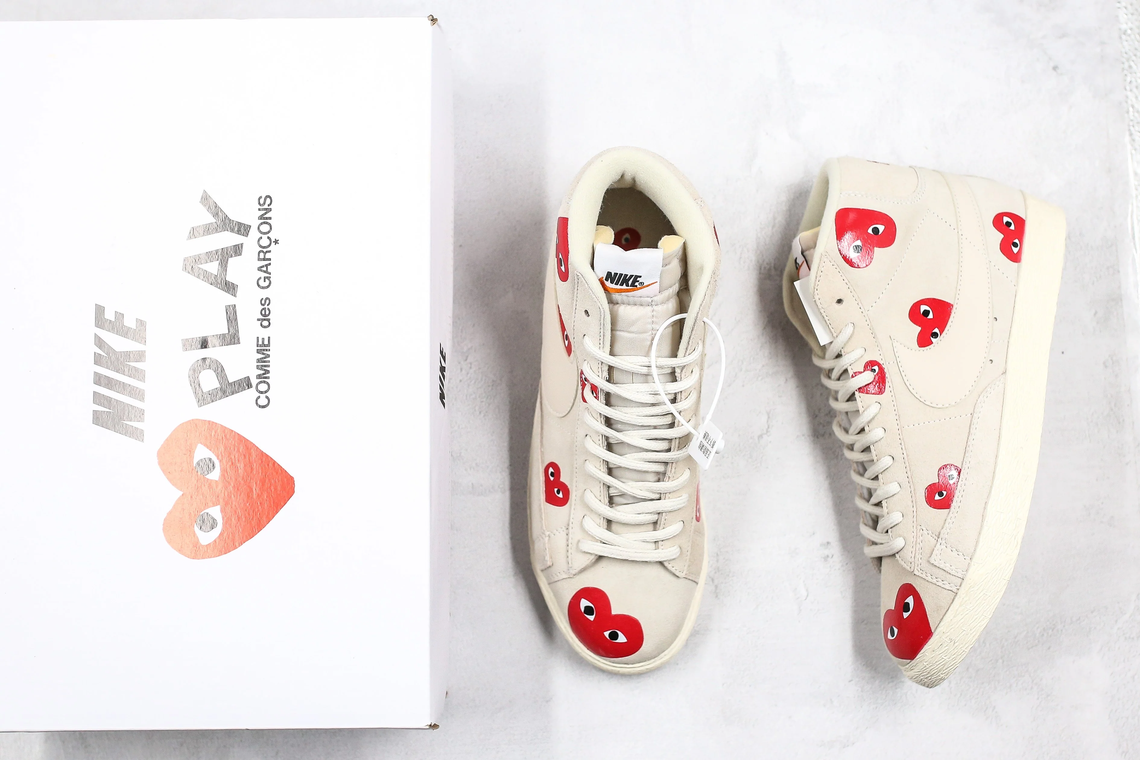 Réplica BLAZER MID x CDG Converse Shoes