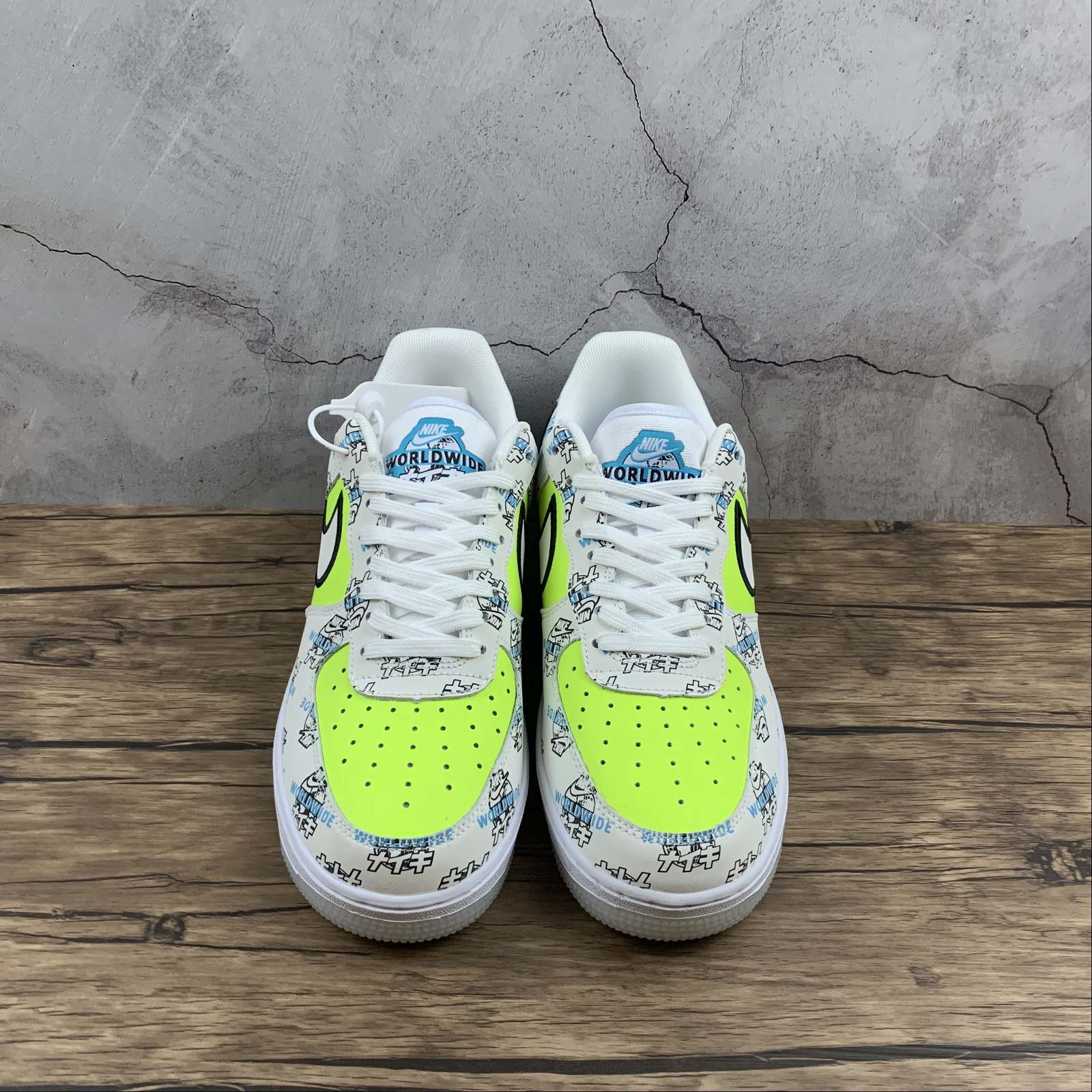 Réplica AIR FORCE 1 GREEN WORDWIDE Nike Sneaker