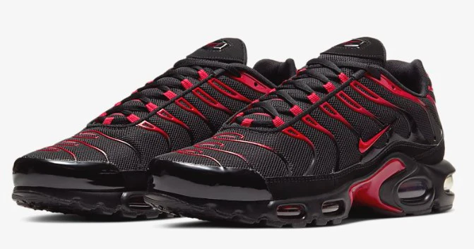 Réplica TN AIR MAX BLACK UNIVERSITY RED