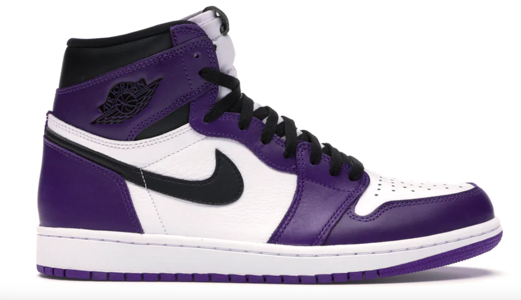 Réplica AIR JORDAN 1 RETRO HIGH COURT PURPLE WHITE Sneaker
