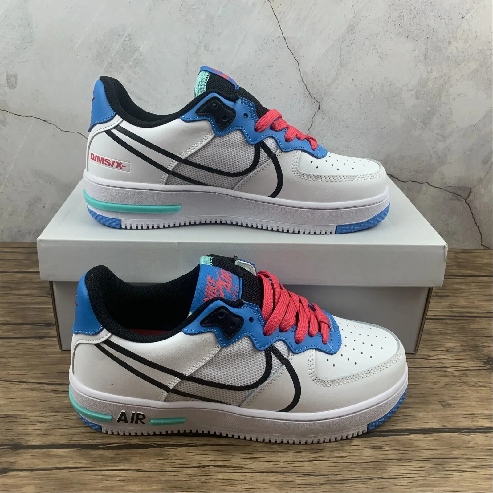 Réplica AIR FORCE 1 BLUE OUTLINE Nike Sneaker