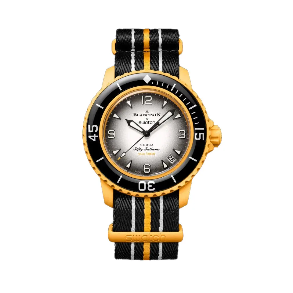 Blancpain X Swatch Scuba Fifty Fathoms Bioceramic PACIFIC OCEAN