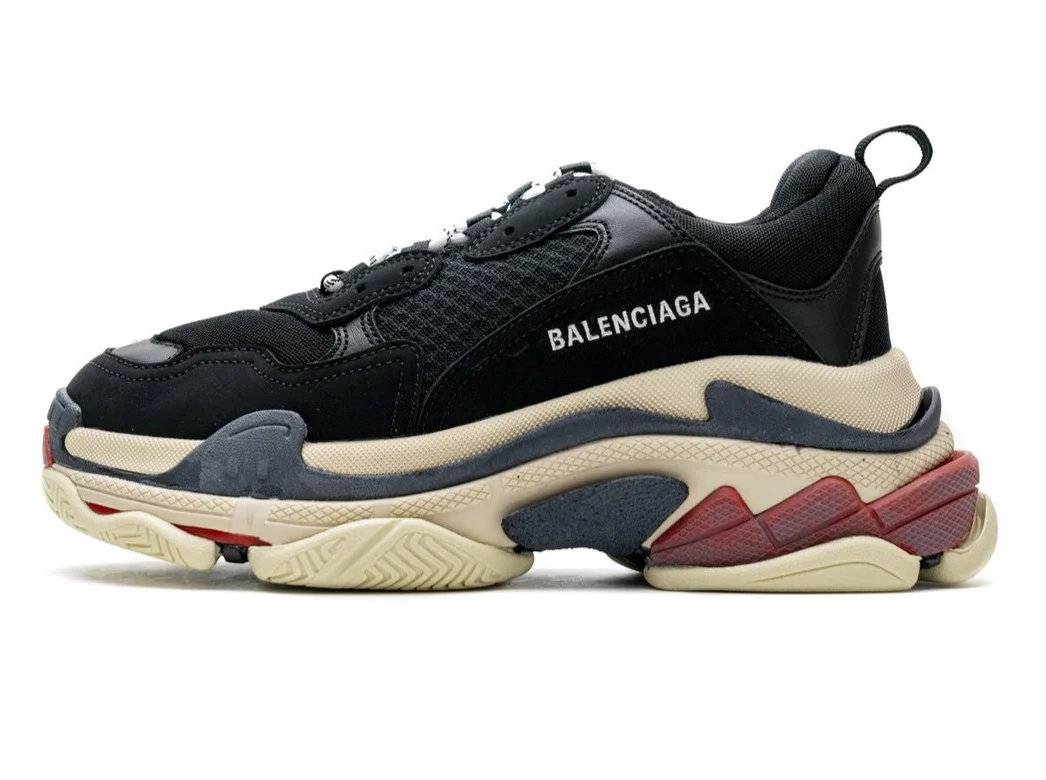 Réplica BALENCIAGA TRIPLE S RED & BLUE