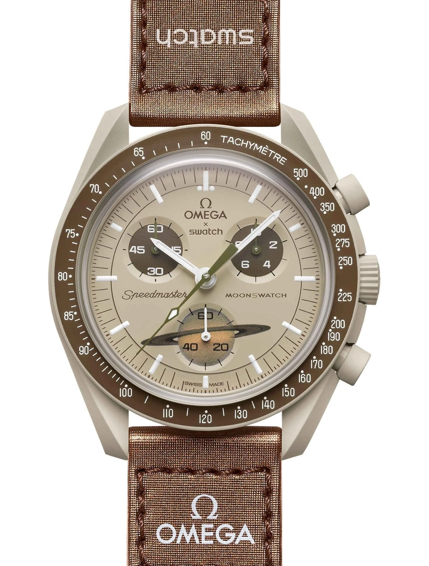 OMEGA X SWATCH SPEEDMASTER  MOONSWATCH    MISSION TO SATURN
