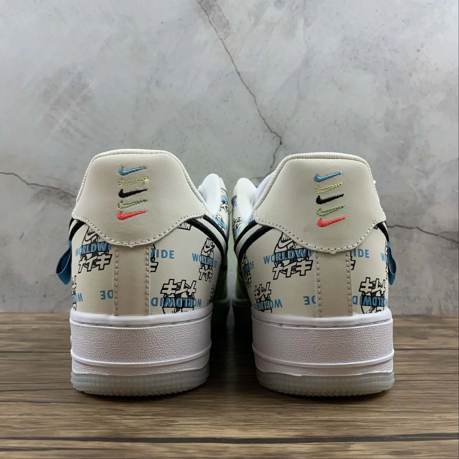 Réplica AIR FORCE 1 GREEN WORDWIDE Nike Sneaker