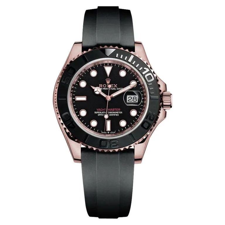 Rolex YACHT-MASTER 40 IN 18 CT EVEROSE GOLD 126655