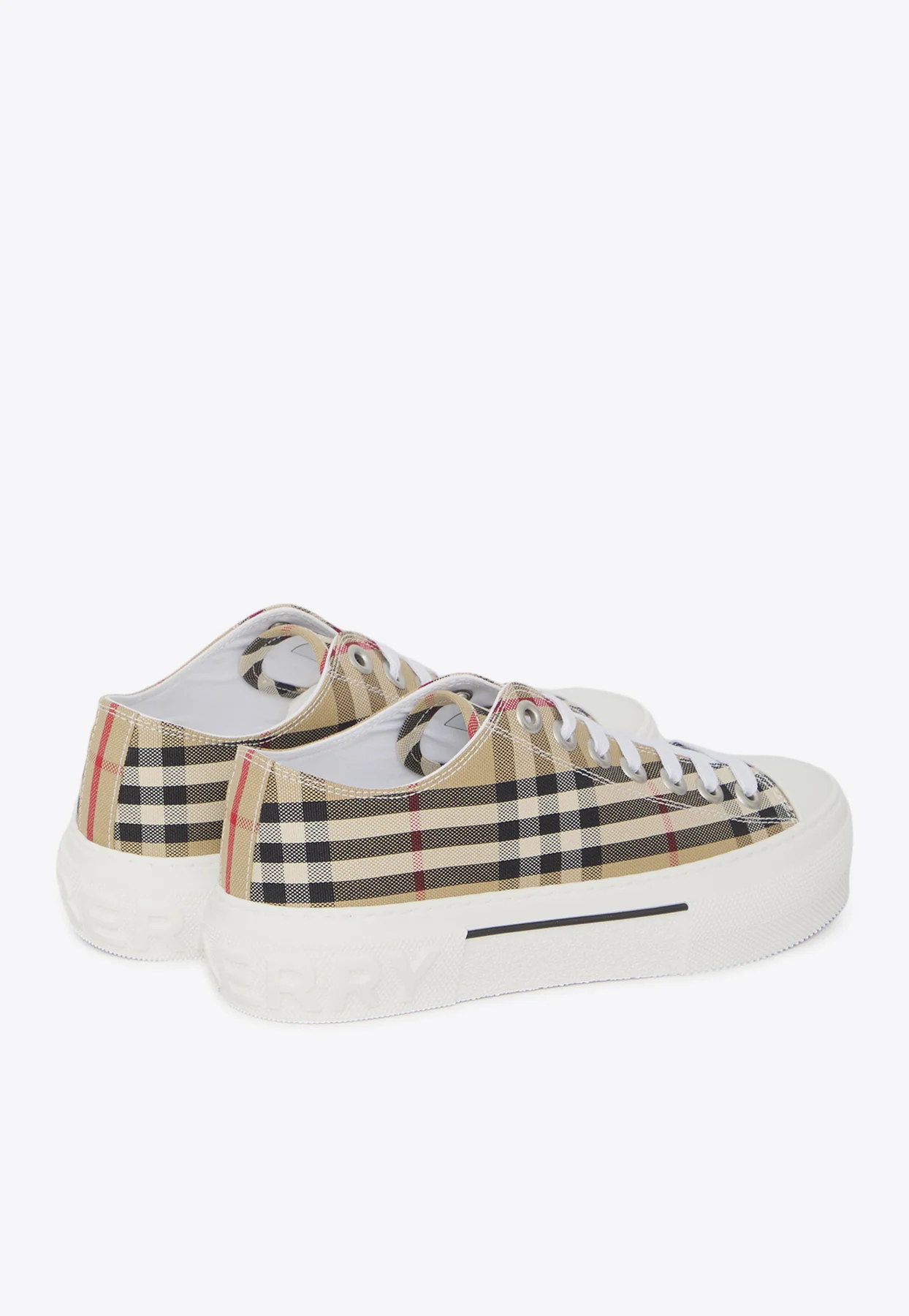Burberry Vintage Check Low-Top Sneakers