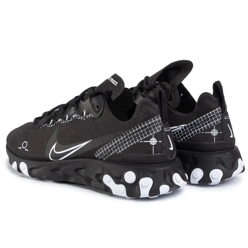 Réplica REACT ELEMENT 55 BLACK Nike Sneaker
