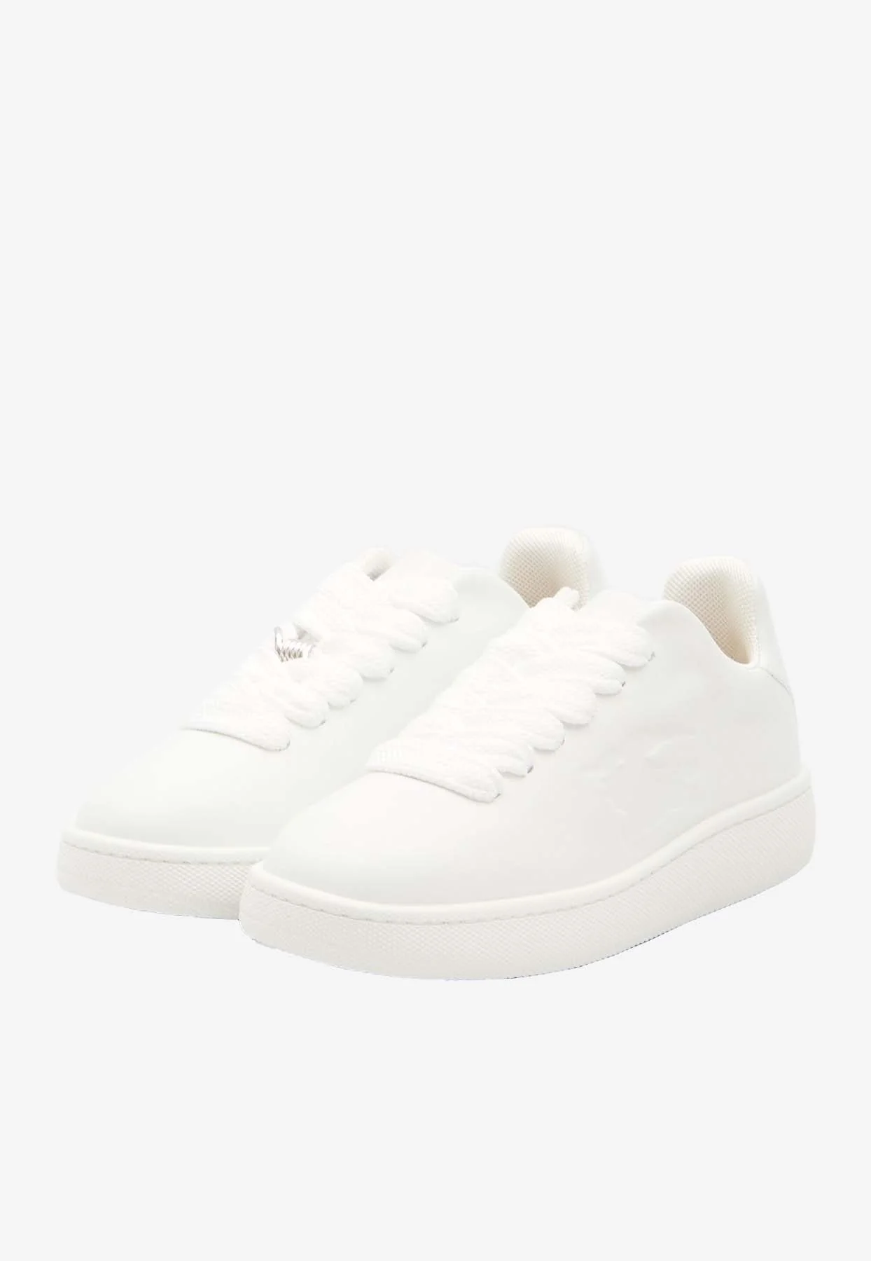 Burberry Box Calf Leather Sneakers