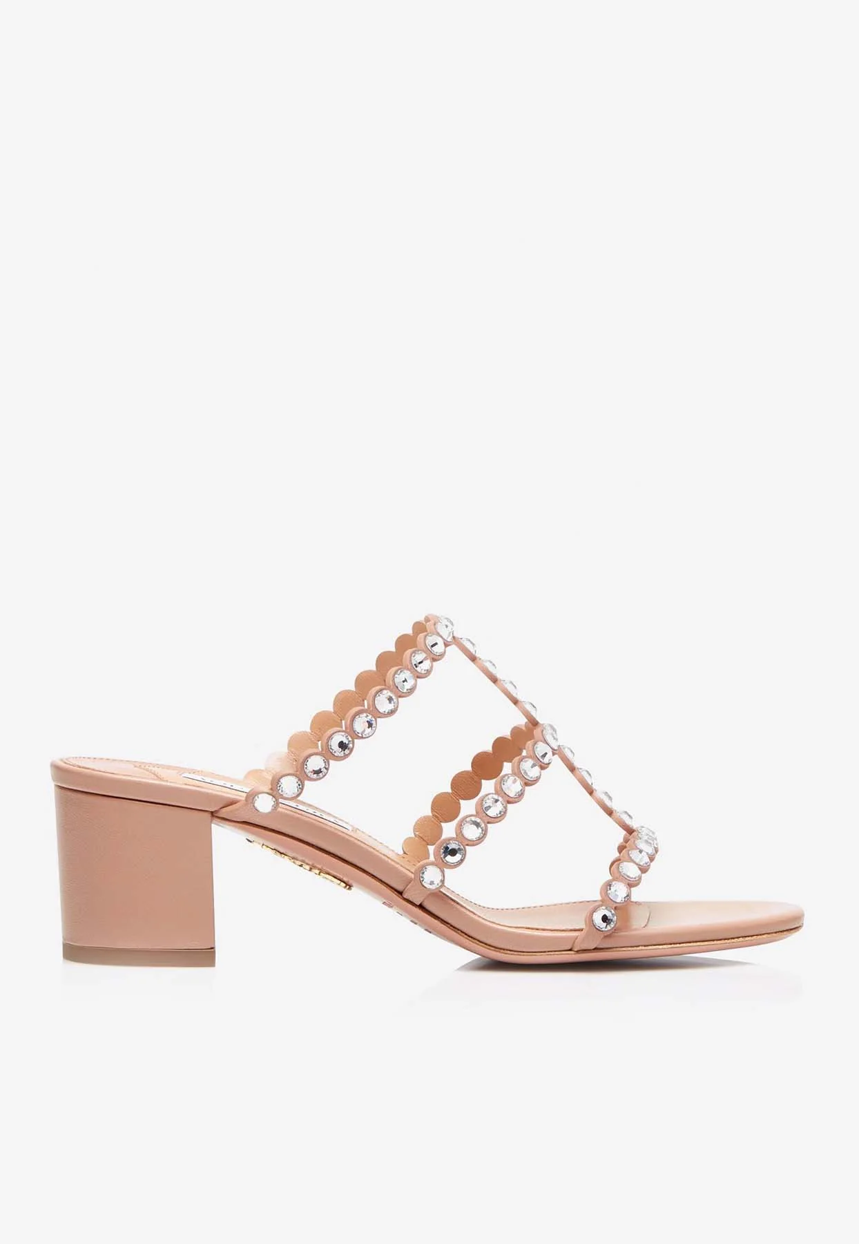 Aquazzura Tequila 50 Leather Sandals Women Shoes
