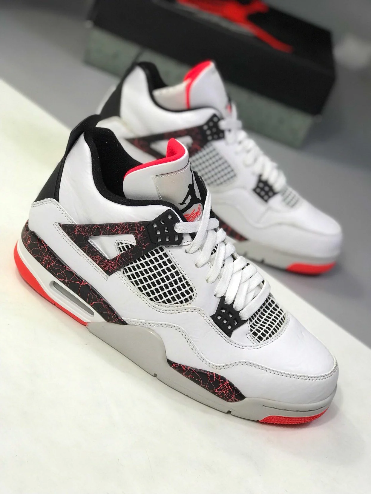 Réplica AIR JORDAN 4 RETRO pale zitron Sneaker