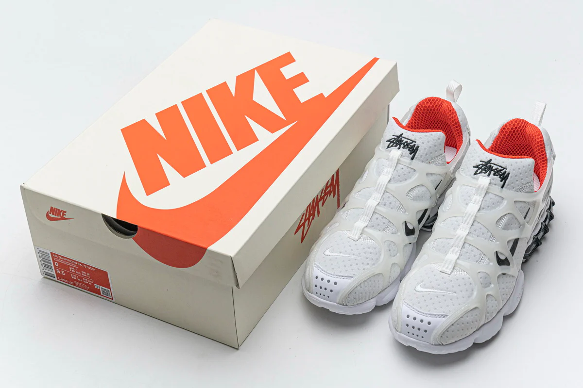 Réplica AIR KUNINI SPIRIDON CAGE 2 STUSSY WHITE Nike Sneaker