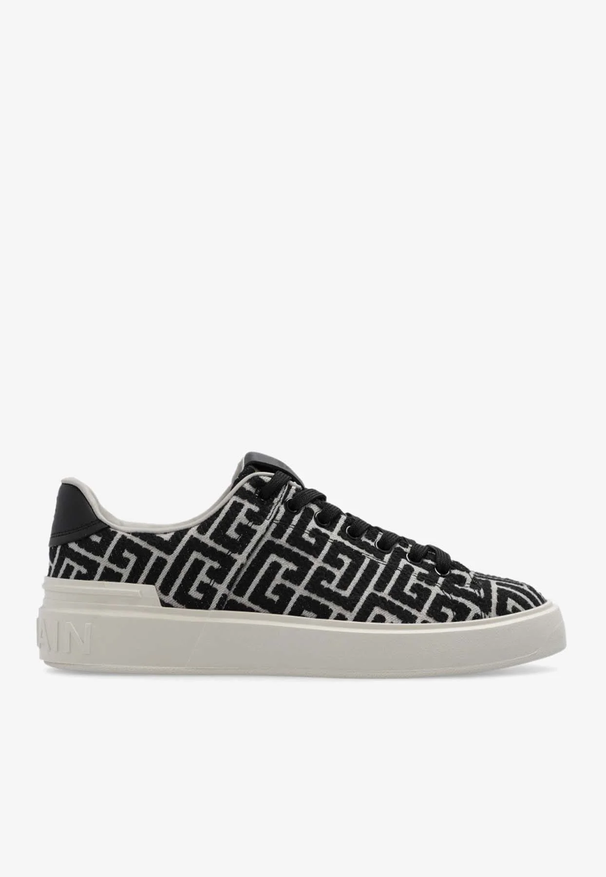 Balmain B-Court Monogram Sneakers
