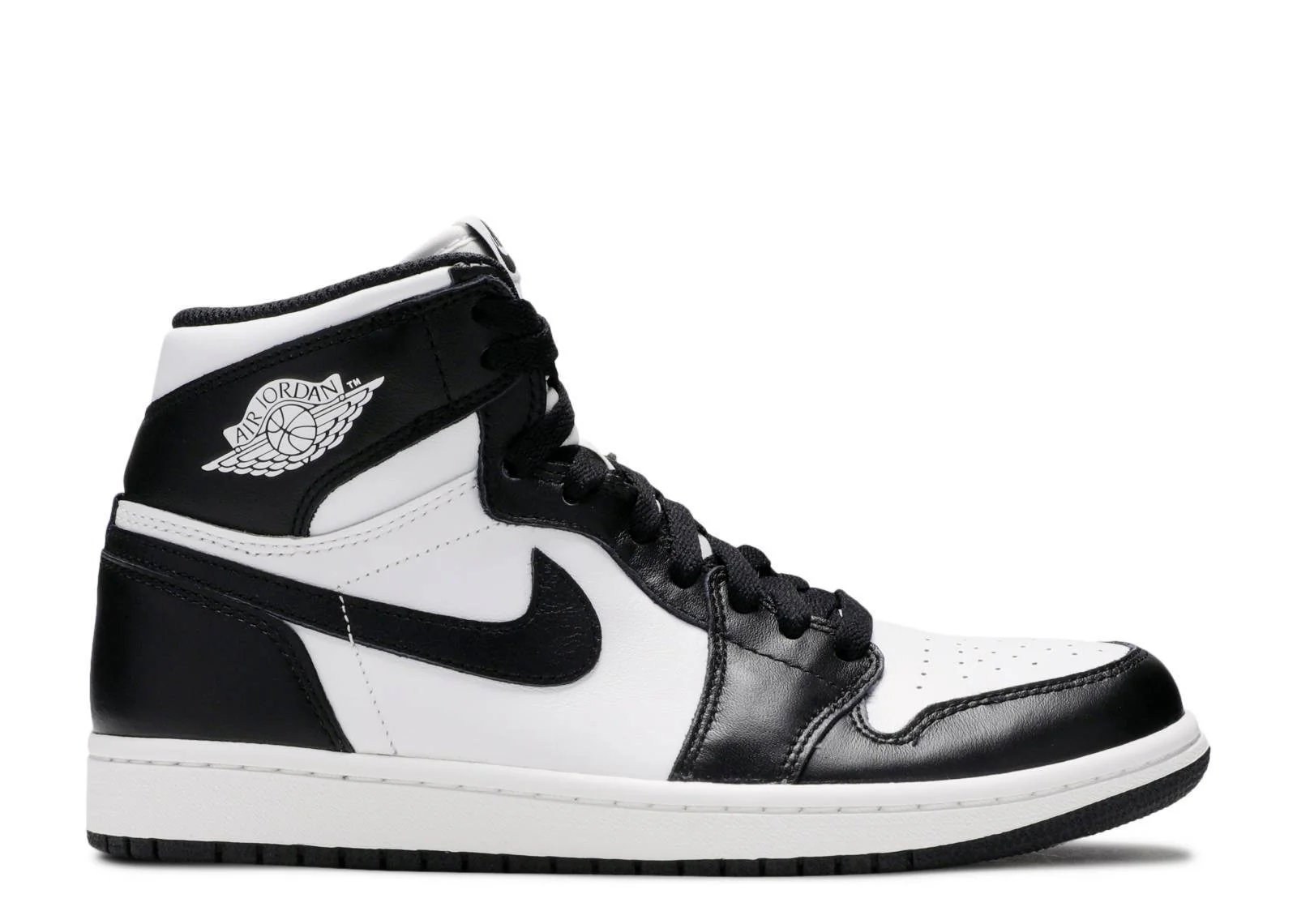 Réplica AIR JORDAN 1 RETRO HIGH OG BLACK WHITE Sneaker
