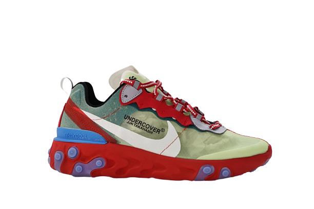 Réplica REACT ELEMENT 87 RED, BLUE & LIGHT GREEN Nike Sneaker