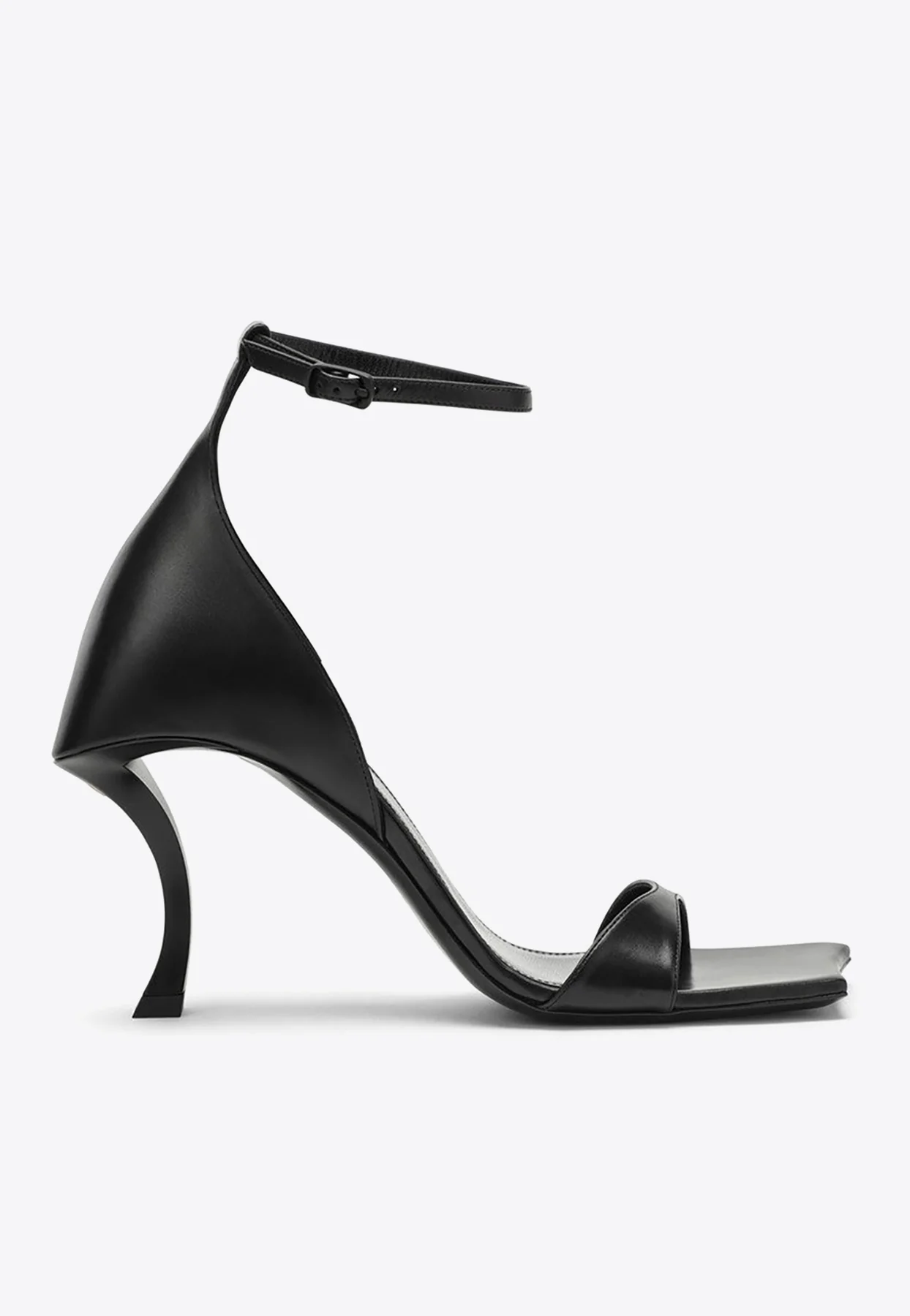 Balenciaga Hourglass 100 Leather Sandals