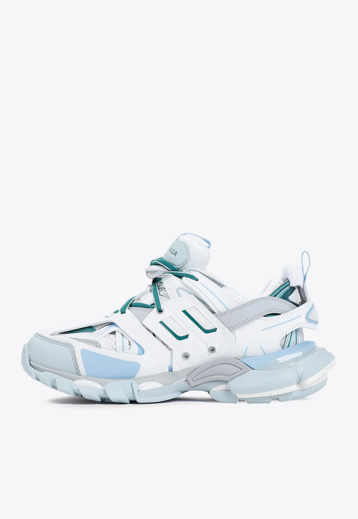 Balenciaga Track Mesh and Nylon Low-Top Sneakers