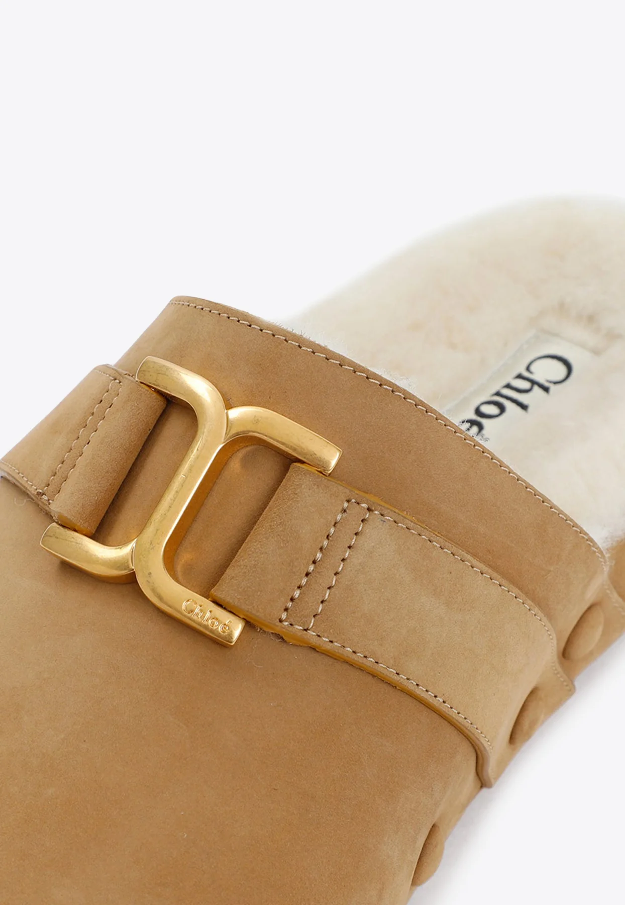 Chloe Marcie Leather Mules