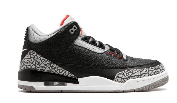 Réplica AIR JORDAN 3 ELEPHANT PRINT BLACK Sneaker