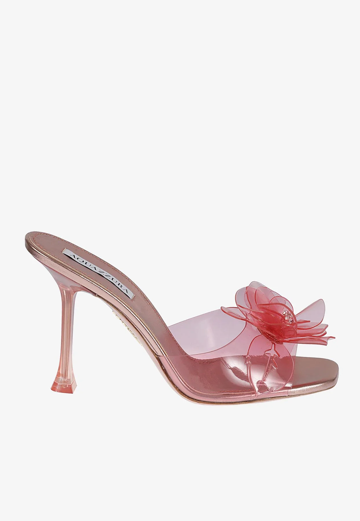 Aquazzura Zsa Zsa 95 Leather Mules Women Shoes