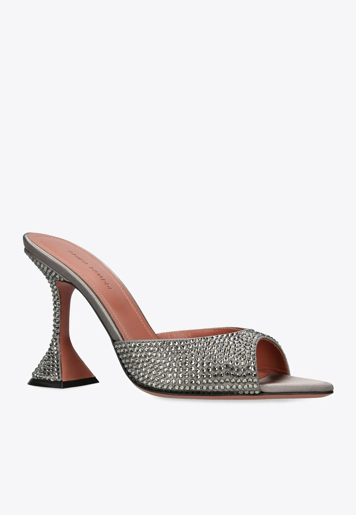 Amina Muaddi Caroline 95 Crystal-Embellished Mules Women Shoes