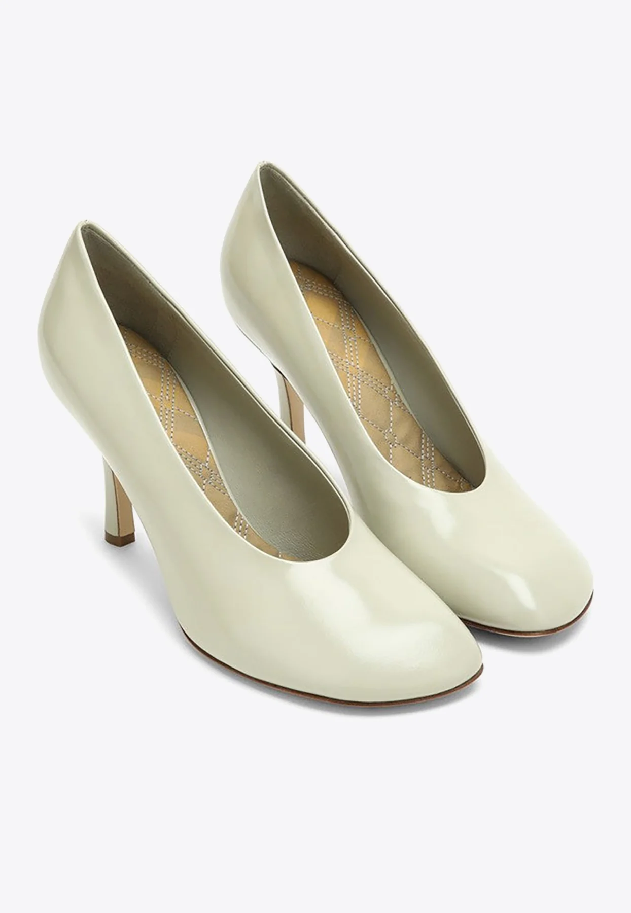 Burberry 85 Classic Patent Leather Pumps
