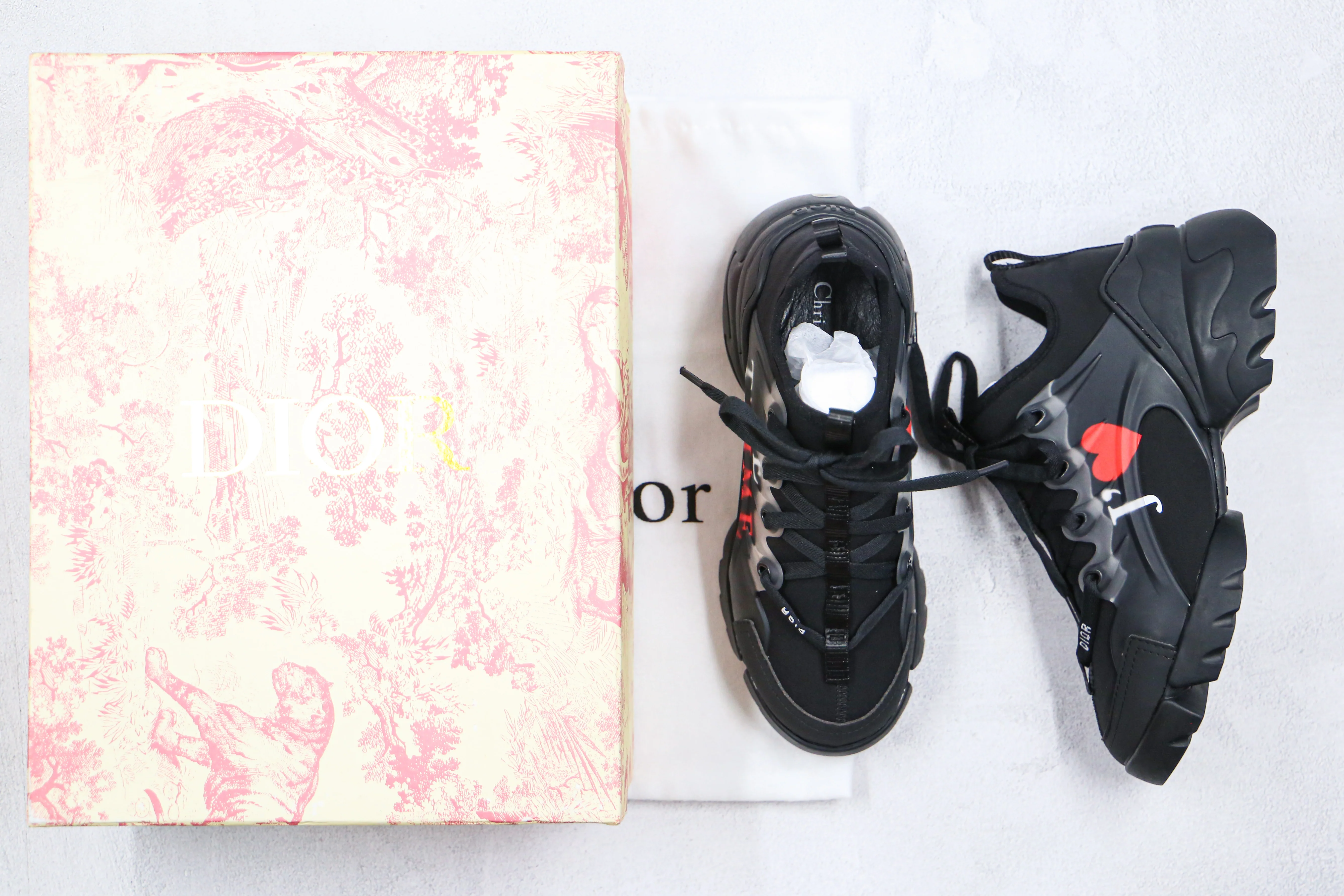 Réplica DIOR D CONNECT J'DIOR BLACK Sneaker