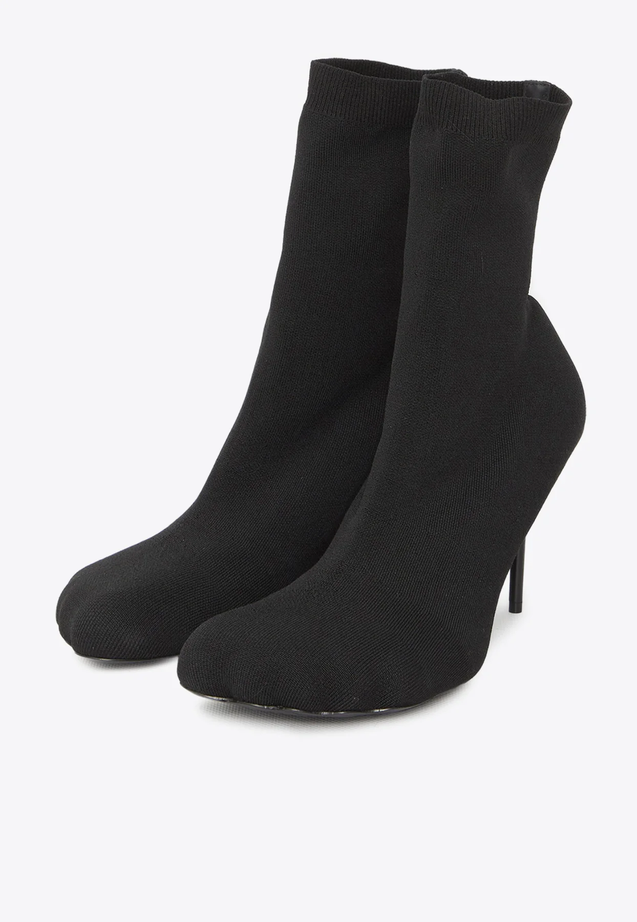 Balenciaga Anatomic 90 Stretch Knit Ankle Boots