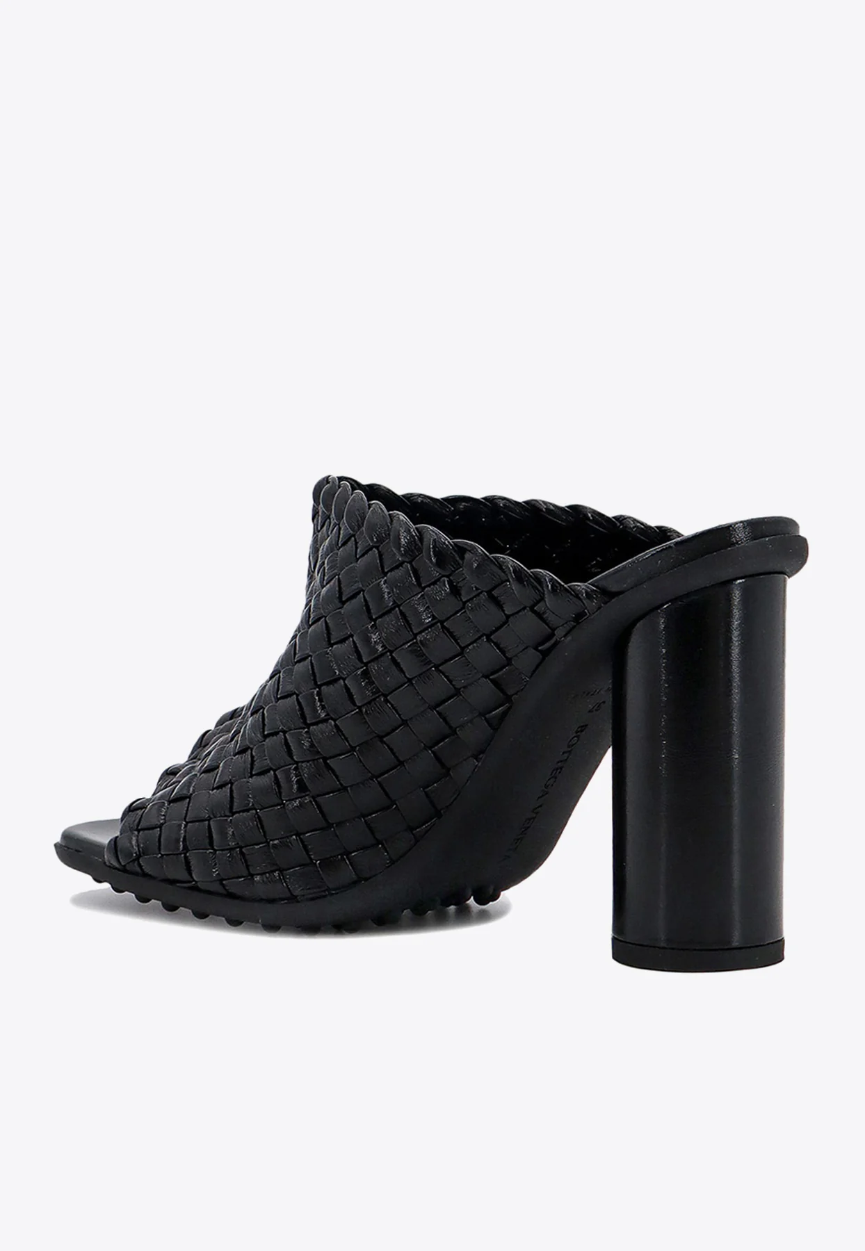 Bottega Veneta Atomic 90 Intreccio Leather Mules