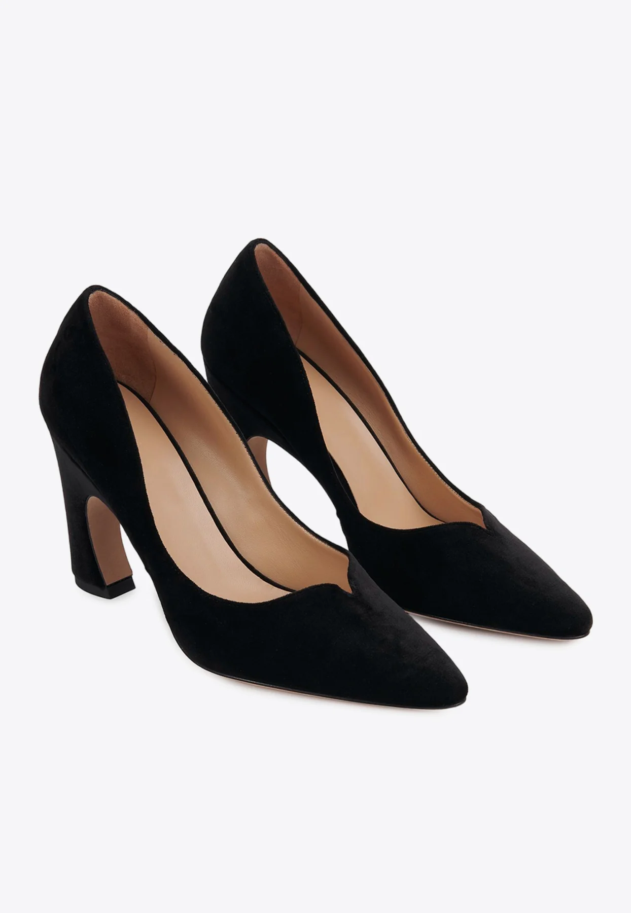 Chloe X Atelier Jolie Oli 90 Pumps in Velvet