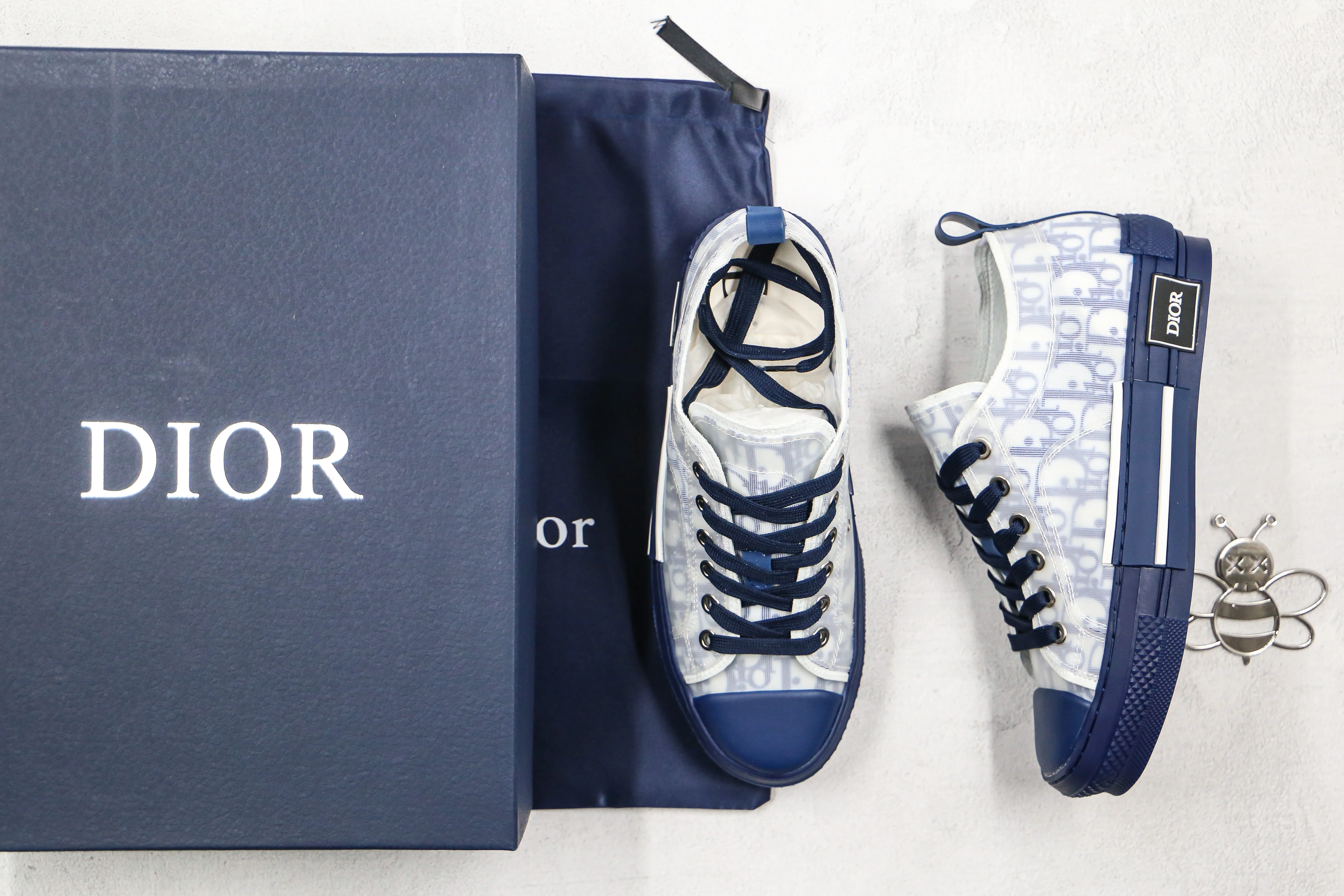 Réplica DIOR LOW WHITE BLUE Sneaker