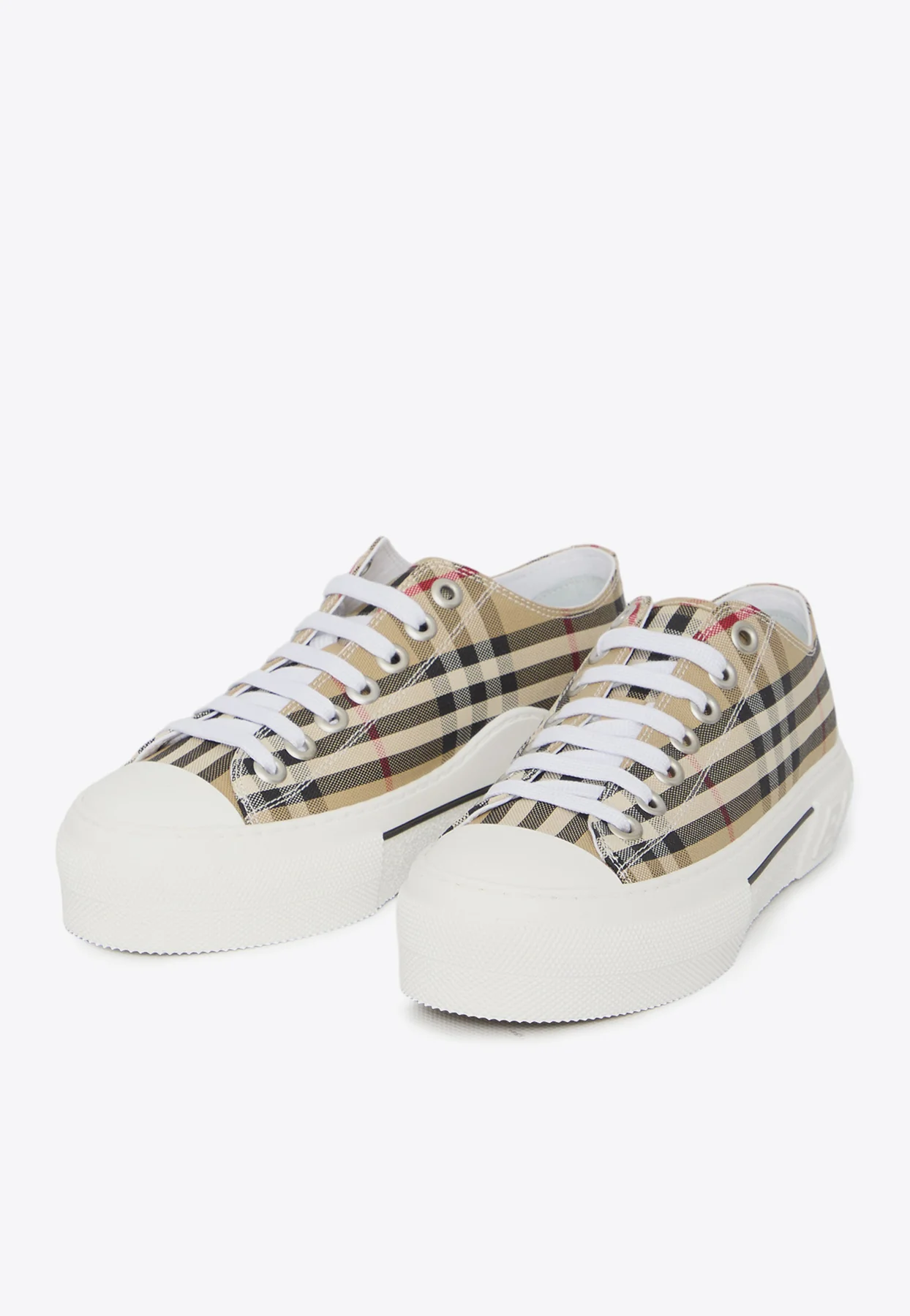 Burberry Vintage Check Low-Top Sneakers