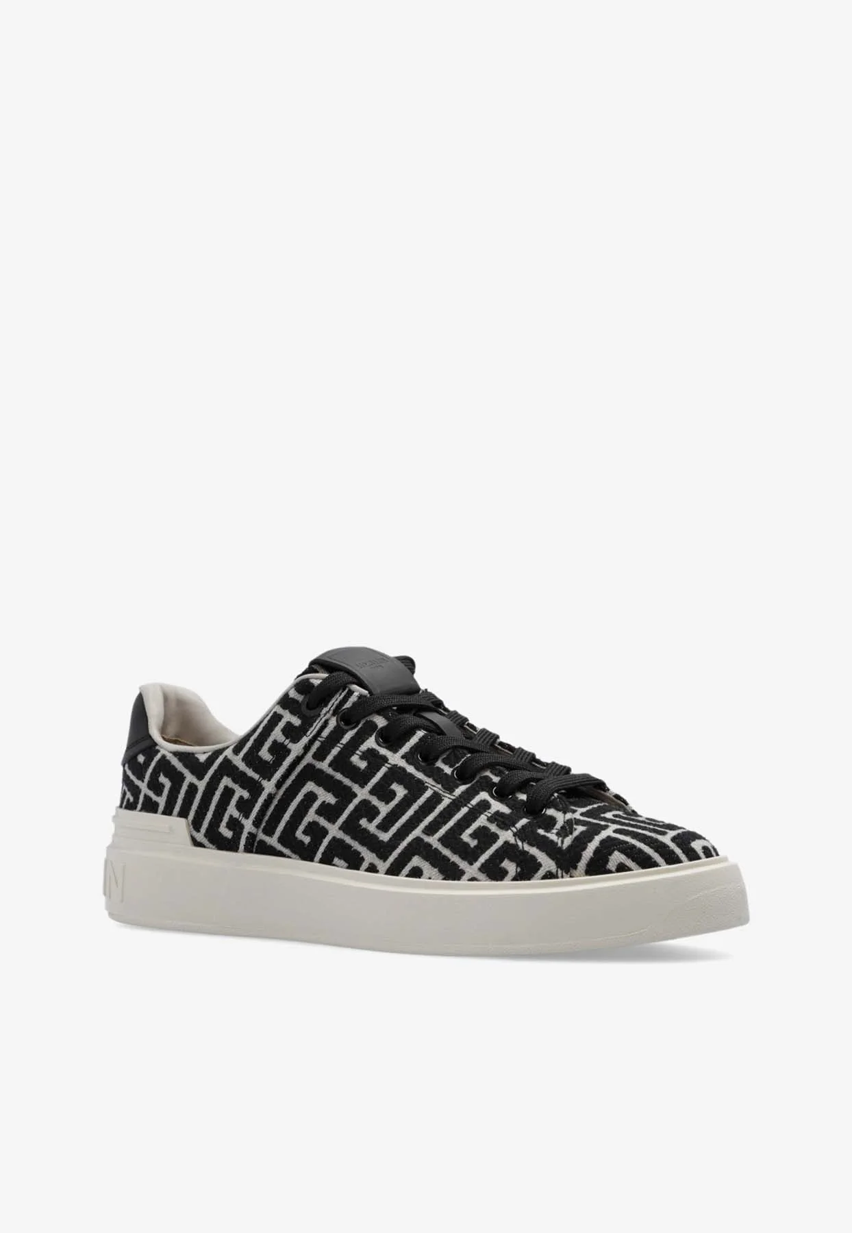 Balmain B-Court Monogram Sneakers