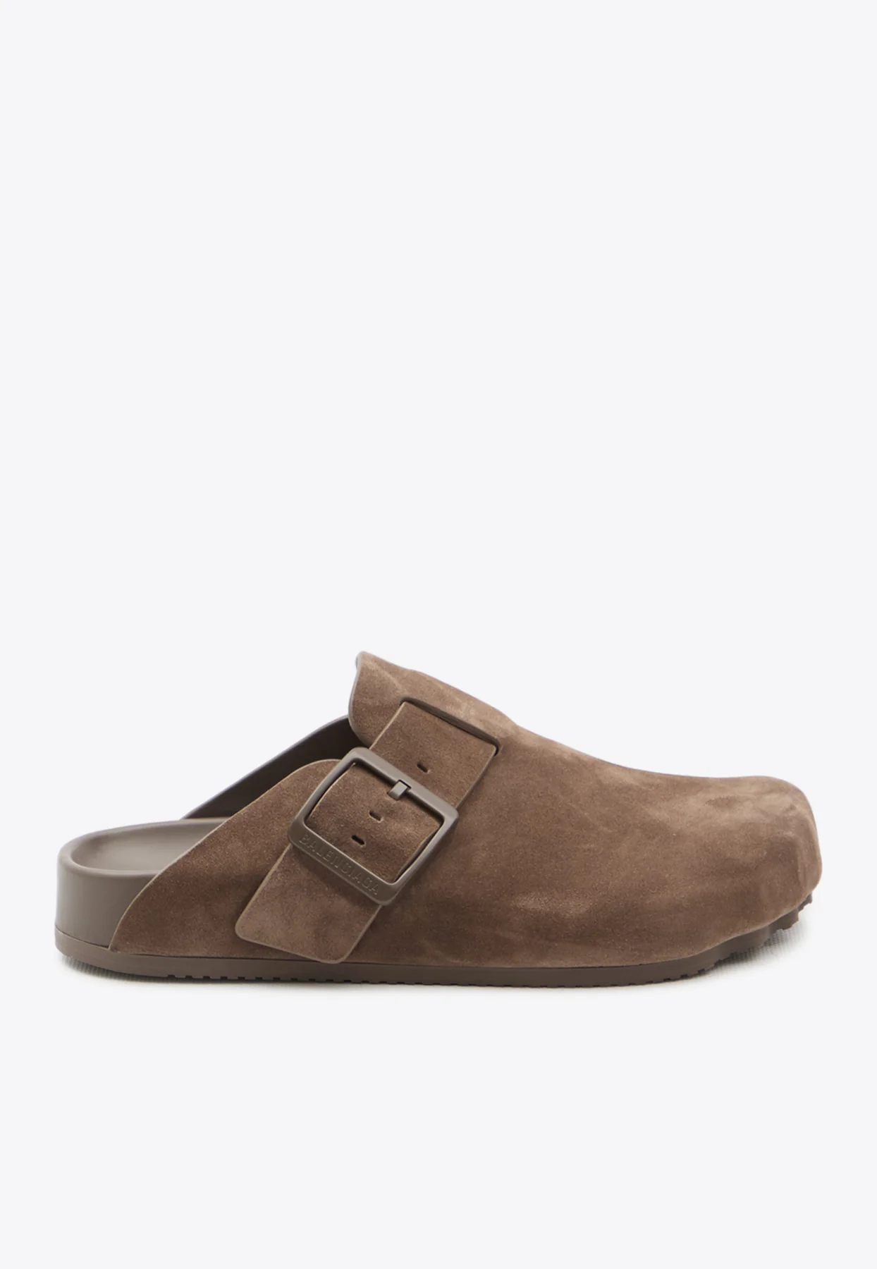 Balenciaga Sunday Suede Flat Mules