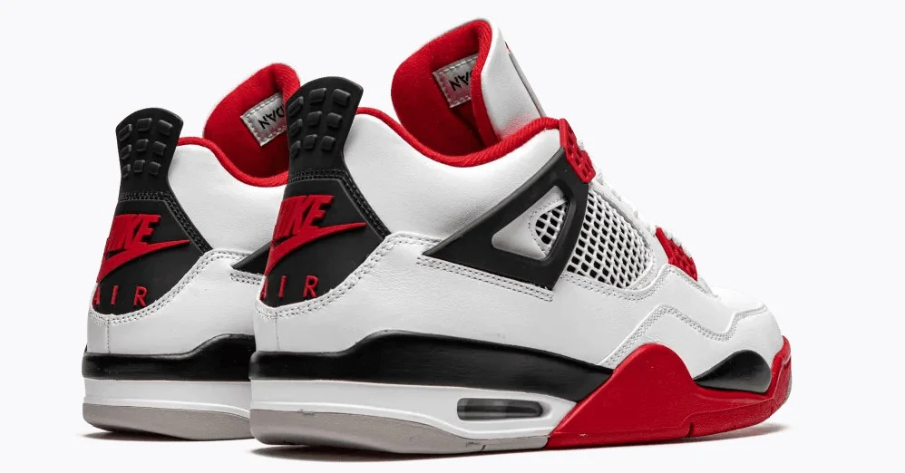 Replica AIR JORDAN 4 “Red and White“ Nike Sneaker