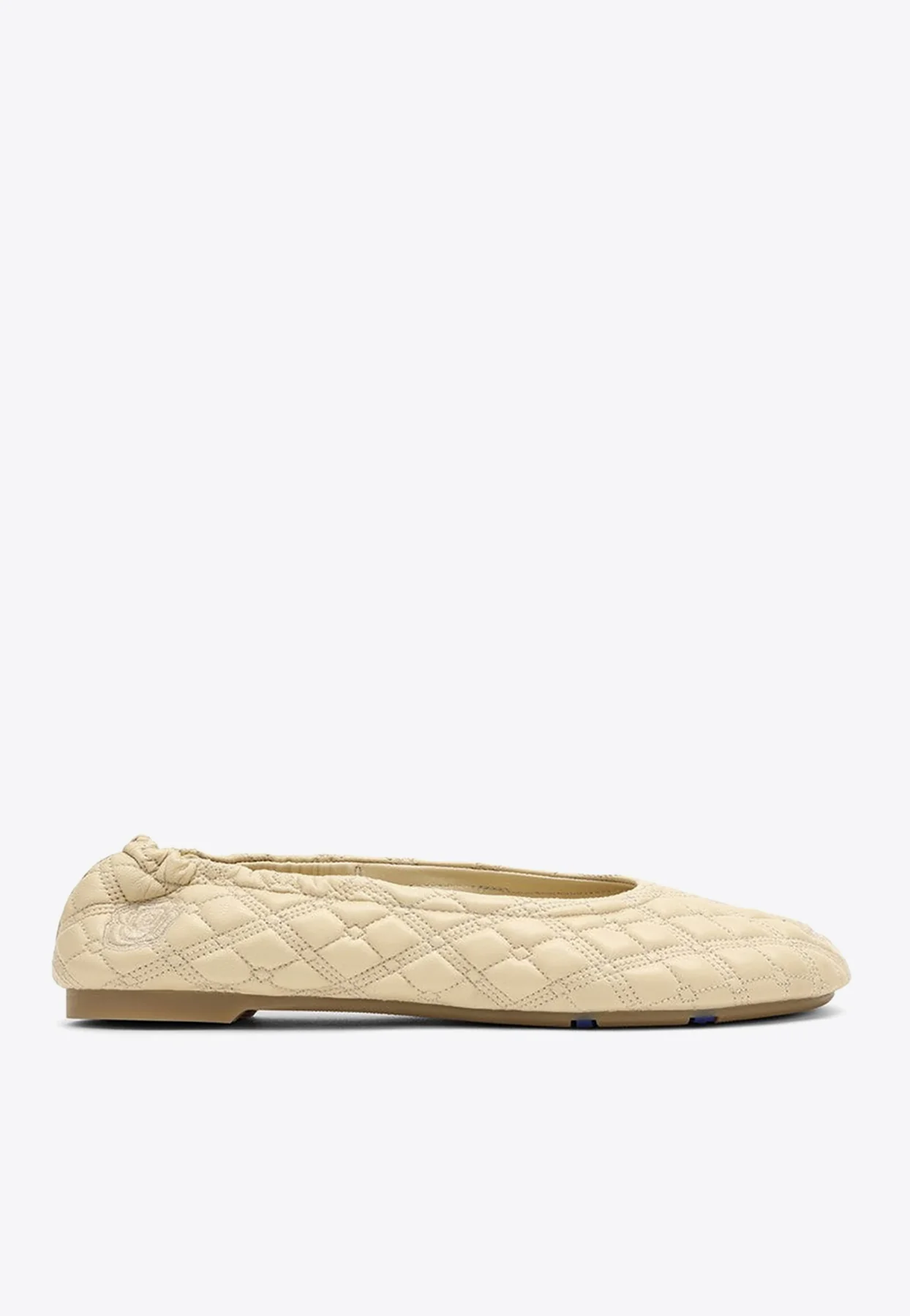 Burberry Sadler Quilted Leather Ballerina Flats