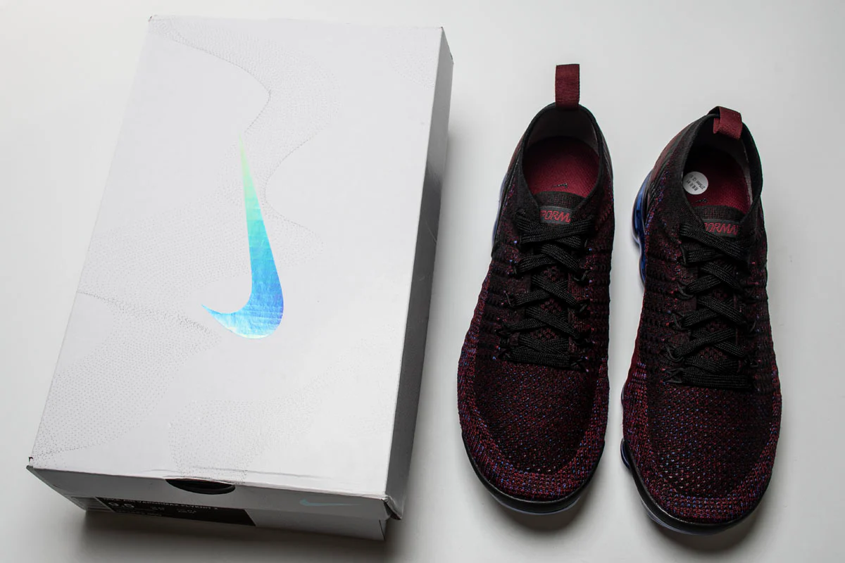 Réplica VAPORMAX FLYKNIT DARK RED Nike Sneaker