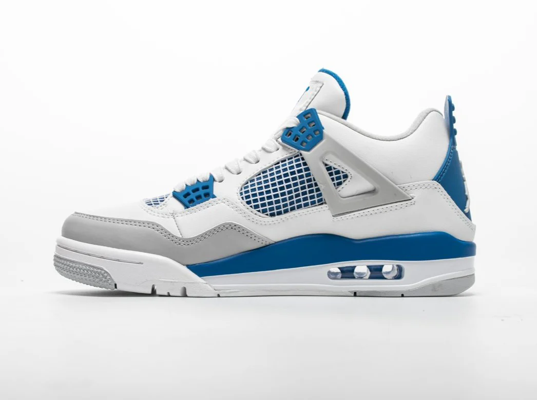 Réplica AIR JORDAN 4 'militare Blue' Sneaker