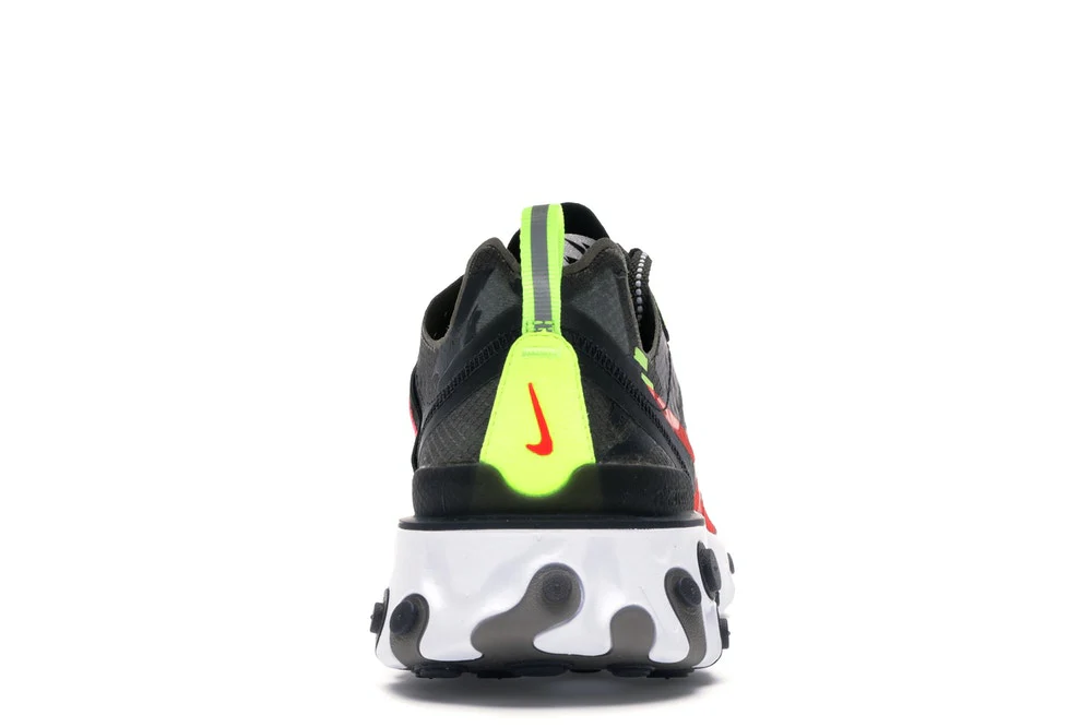 Réplica REACT ELEMENT 87 MEDIUM OLIVE BRIGHT CRIMSON Nike Sneaker