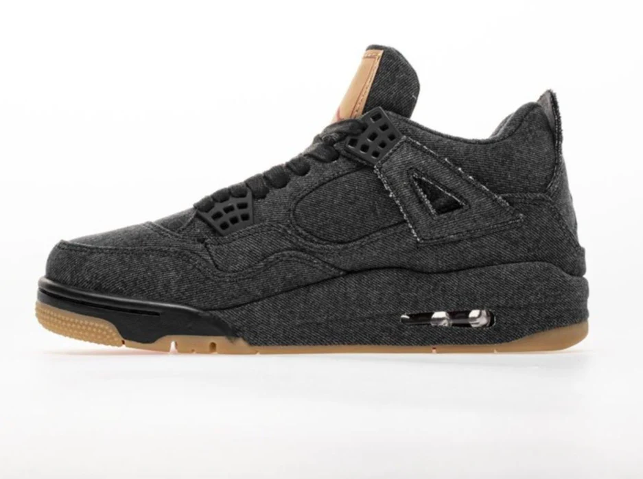 Réplica AIR JORDAN 4 “levis black” Sneaker